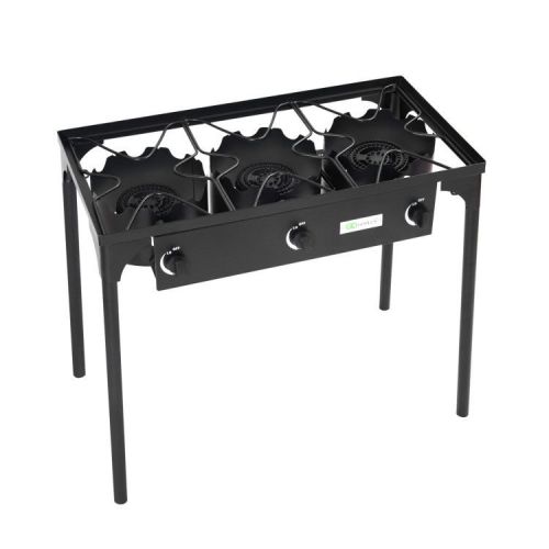225,000-BTU Portable Propane 3 Burner Gas Cooker 225,000-BTU Portable Propane 3 Burner Gas Cooker